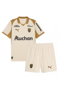 Fotbalové Dres RC Lens Dětské Třetí Oblečení 2025-26 Krátký Rukáv (+ trenýrky)